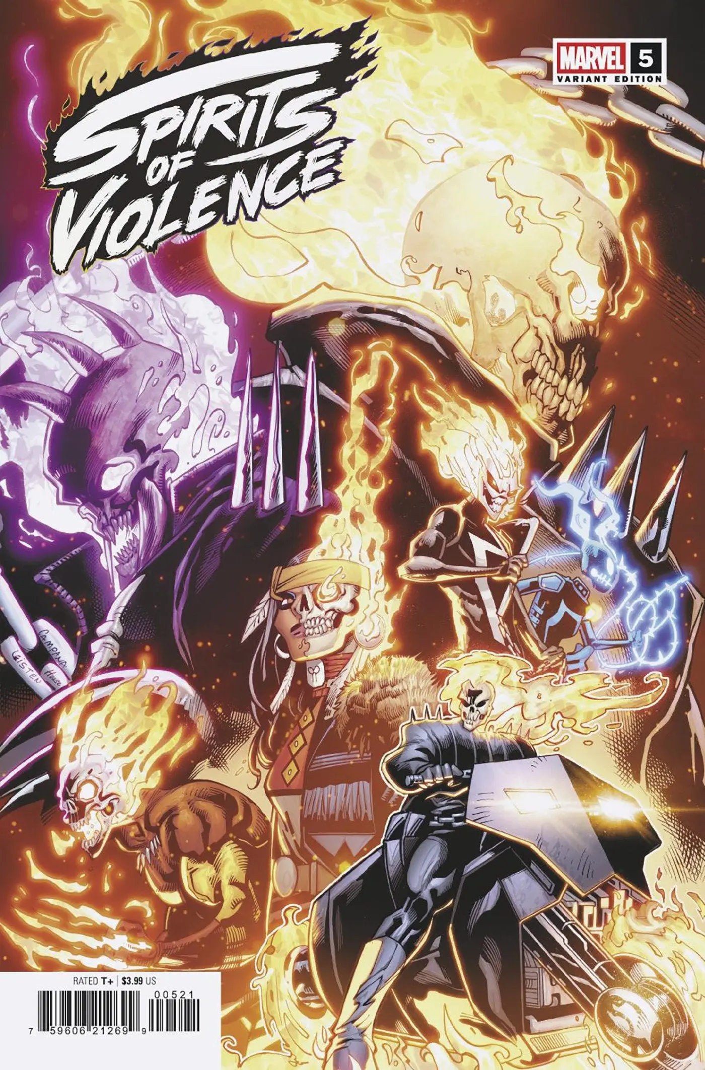 Spirits Of Violence #5 - Image 2