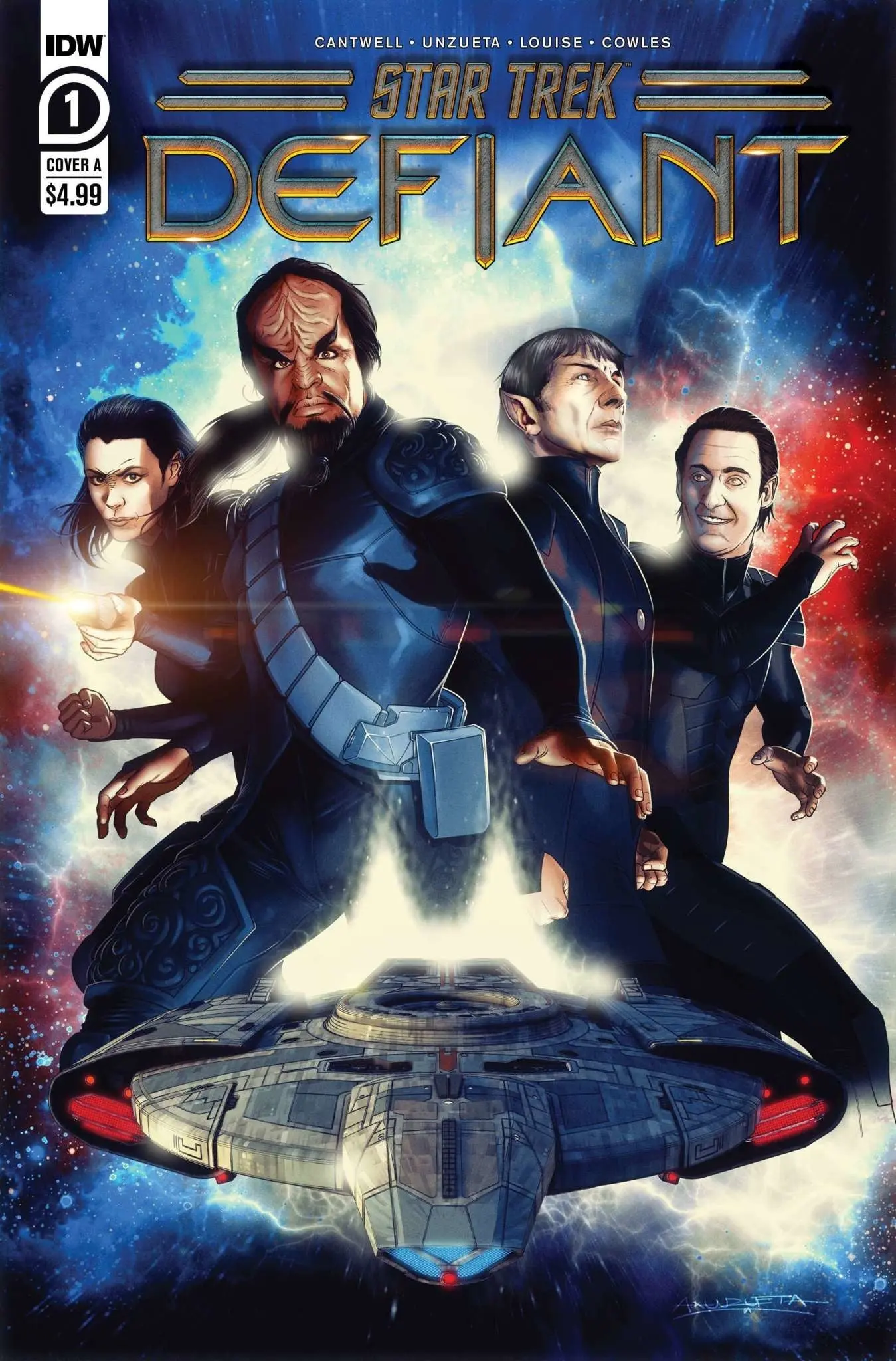 Star Trek: Defiant #1 Variant A (Unzueta) - Image 2