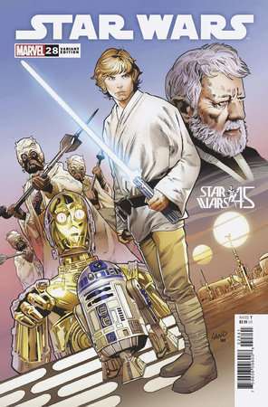Star Wars 28 Land New Hope 45Th Anniversary Variant - Image 2