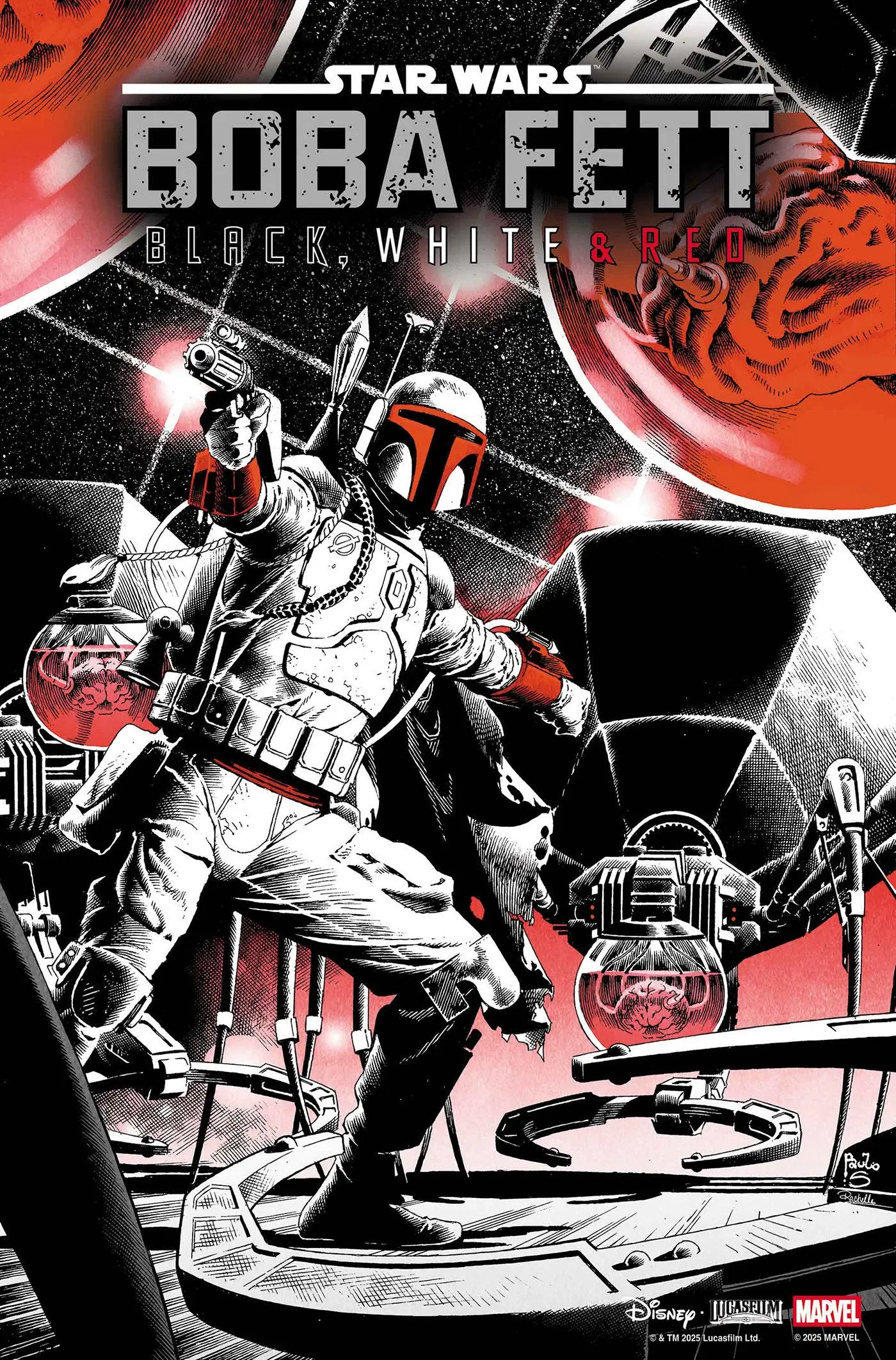 Star Wars: Boba Fett - Black, White & Red #3 - Image 2
