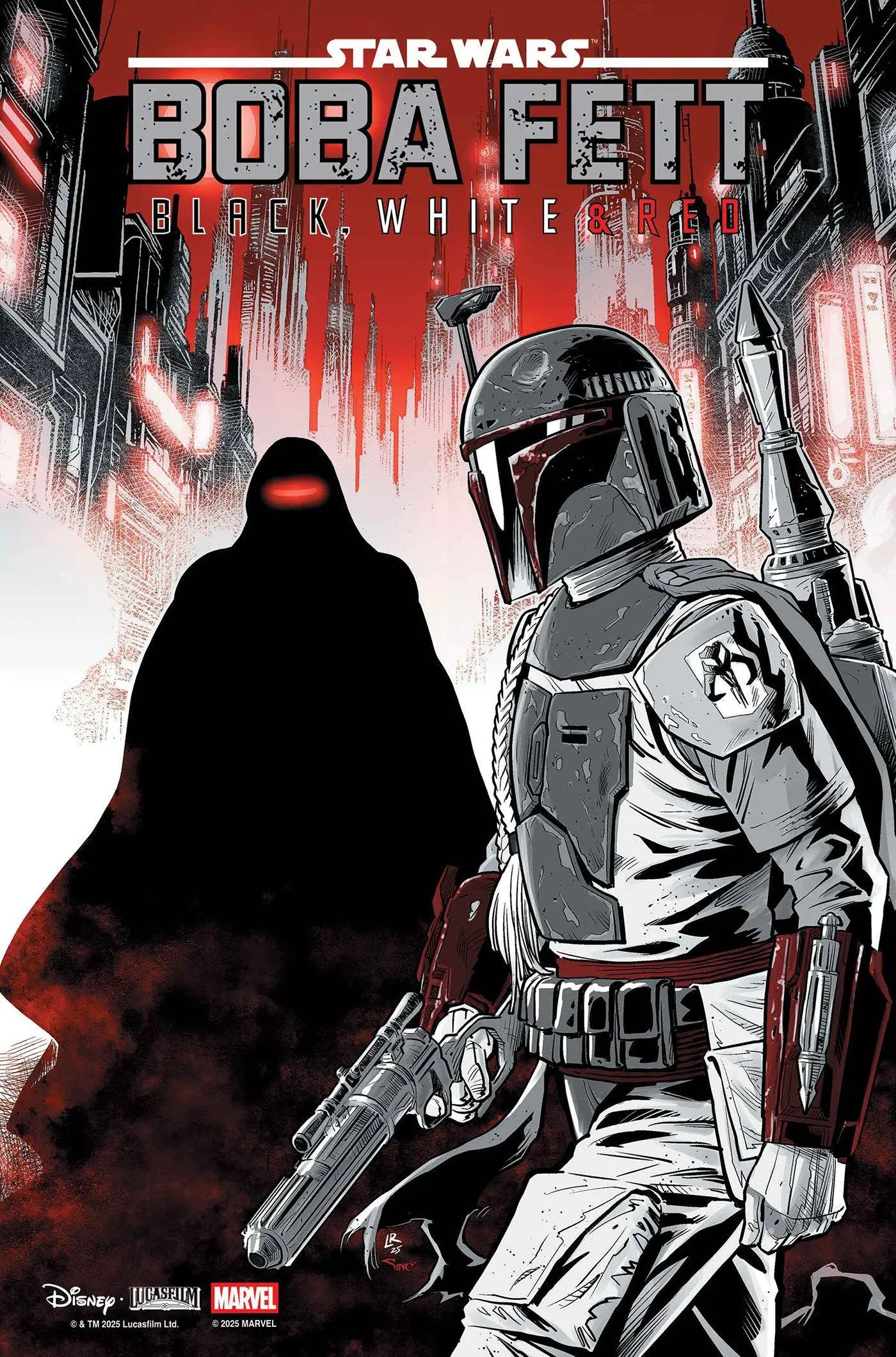 Star Wars: Boba Fett - Black, White & Red #4 - Image 2