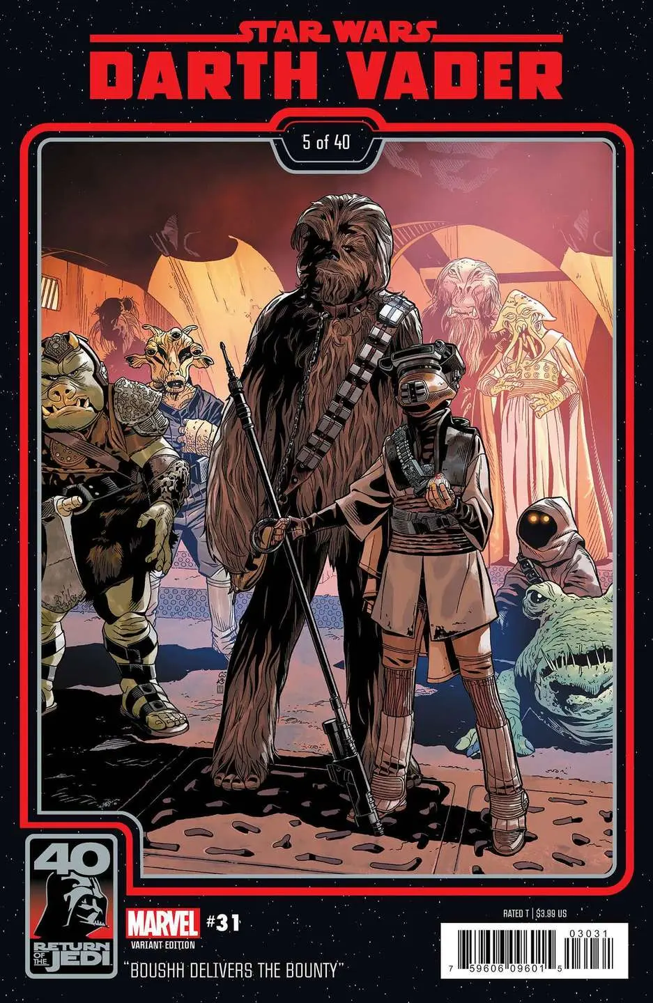 Star Wars: Darth Vader 31 Sprouse Return Of The Jedi 40th Anniversary Variant - Image 2