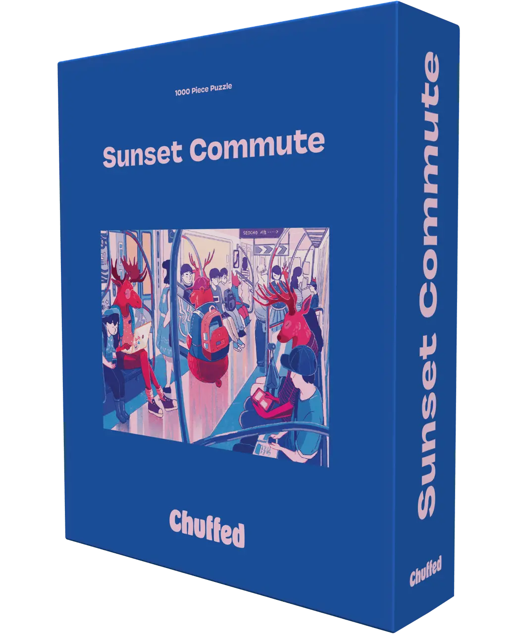 Sunset Commute - 1000 Piece Puzzle - Image 4