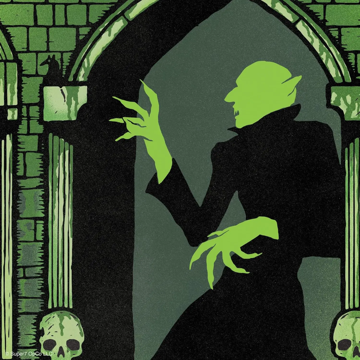 Super 7 Nosferatu Reaction Figures -Nosferatu (Film Poster) - Image 5