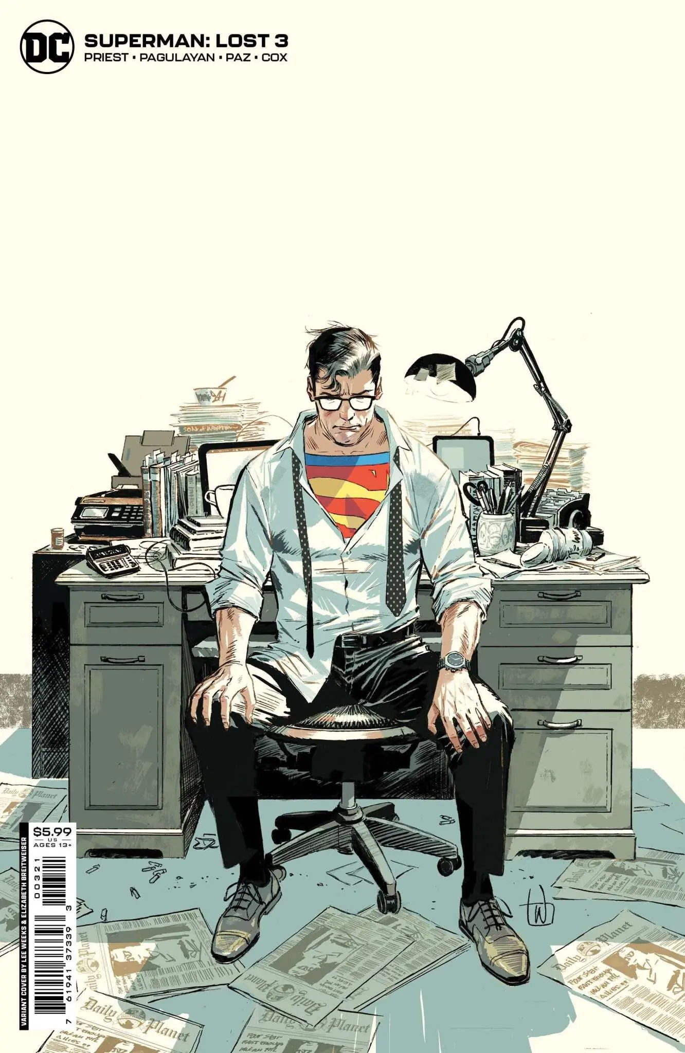 Superman Lost #3 (Of 10) Cvr B Lee Weeks Card Stock Var - Image 2