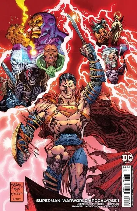 Superman Warworld Apocalypse #1 (One Shot) Cvr B Mario Fox Foccillo Card Stock Var - Image 2
