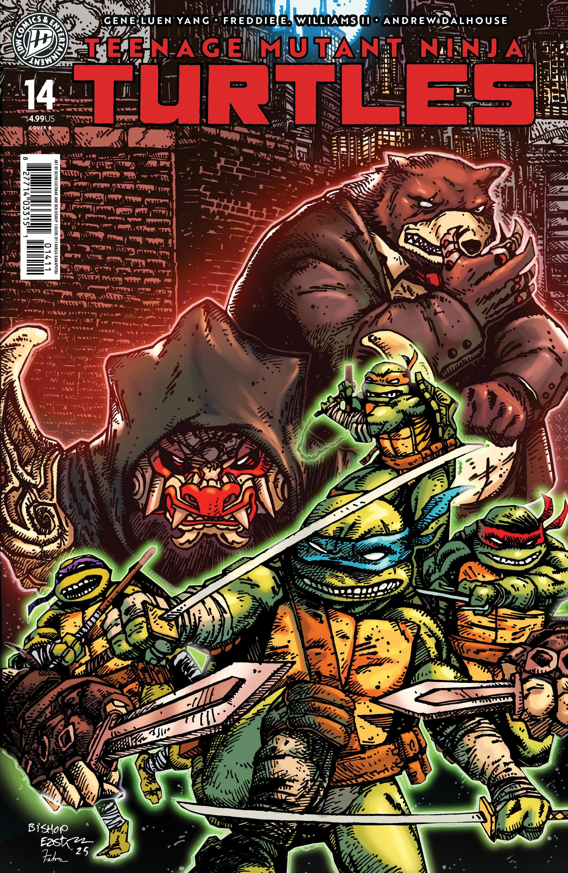 Teenage Mutant Ninja Turtles #14 - Image 2