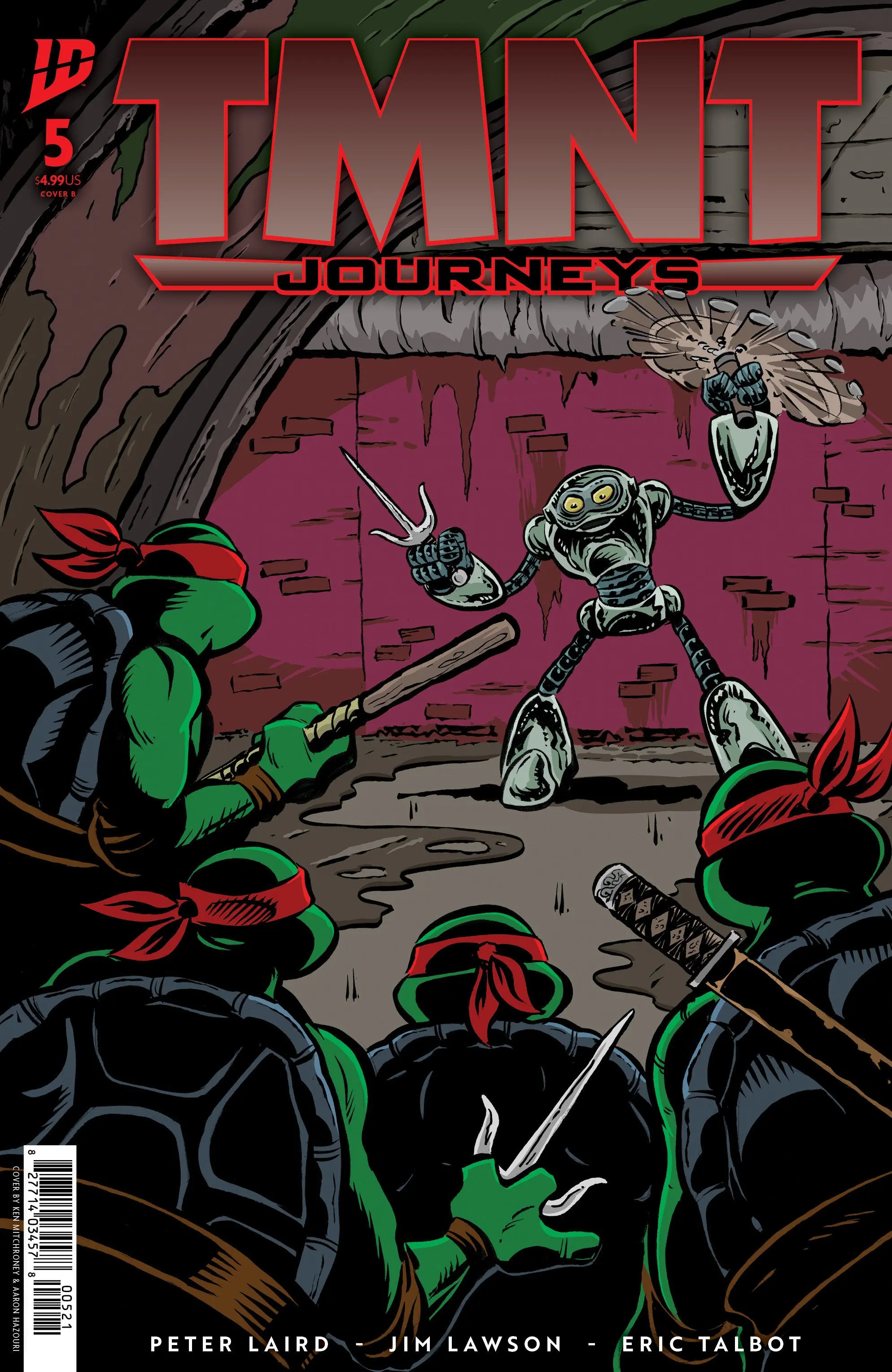 Teenage Mutant Ninja Turtles: Journeys #5 - Image 2