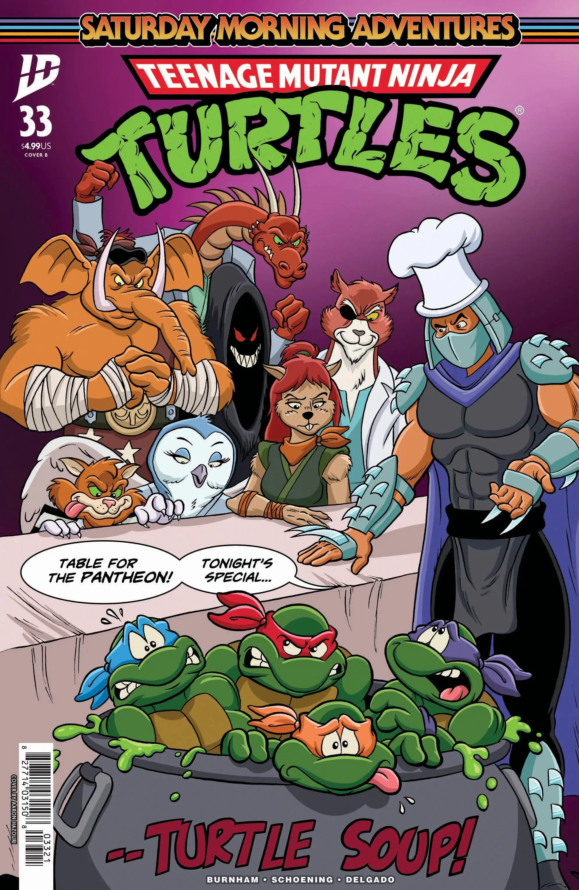 Teenage Mutant Ninja Turtles: Saturday Morning Adventures #33 - Image 2