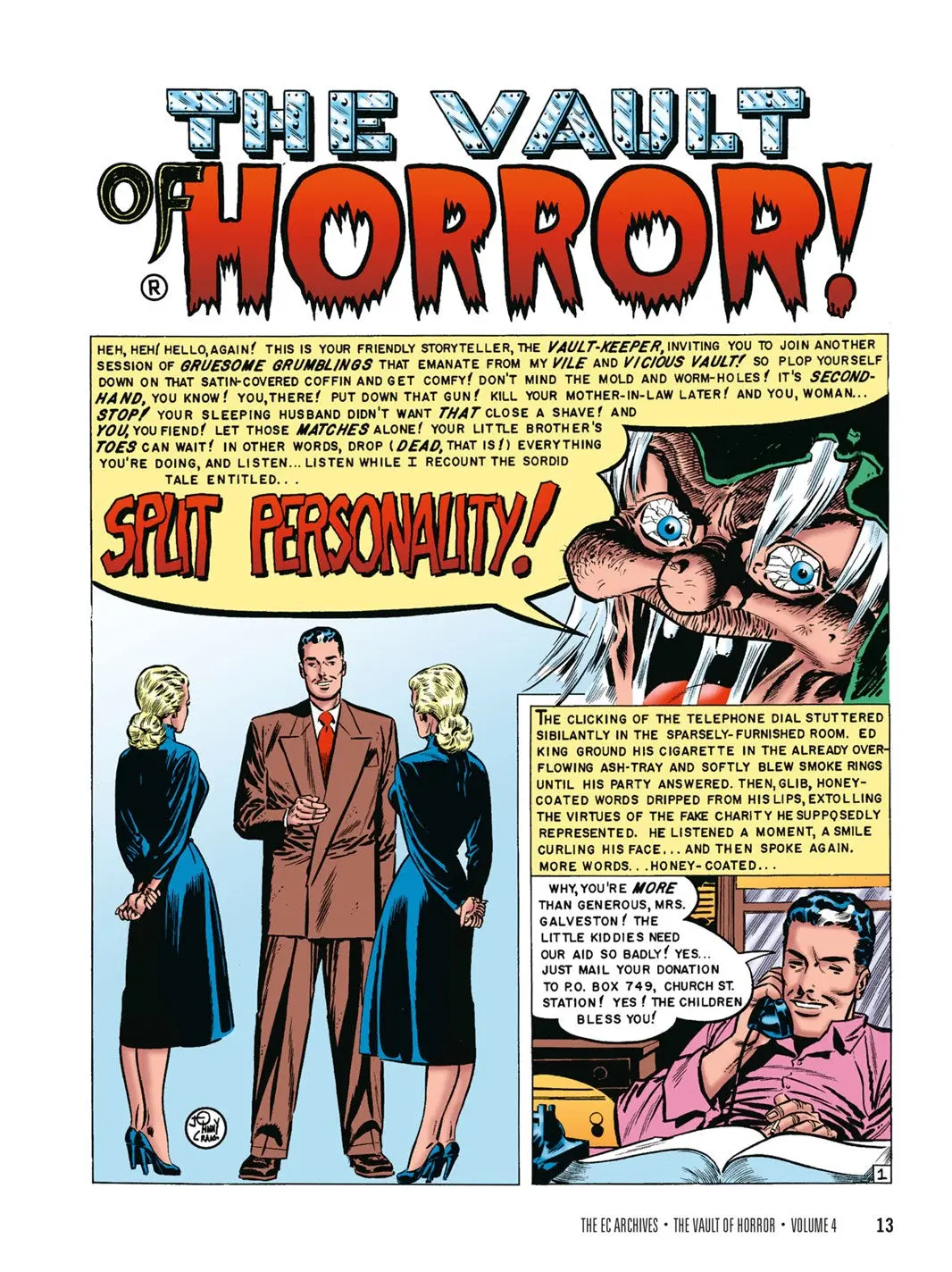 The EC Archives: The Vault of Horror Volume 4 - Image 2