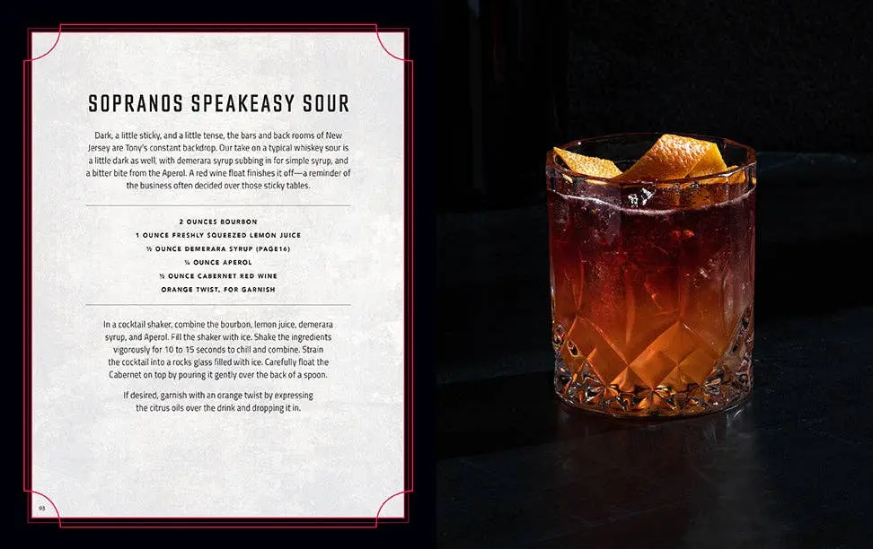 The Sopranos: The Official Cocktail Book - Image 9