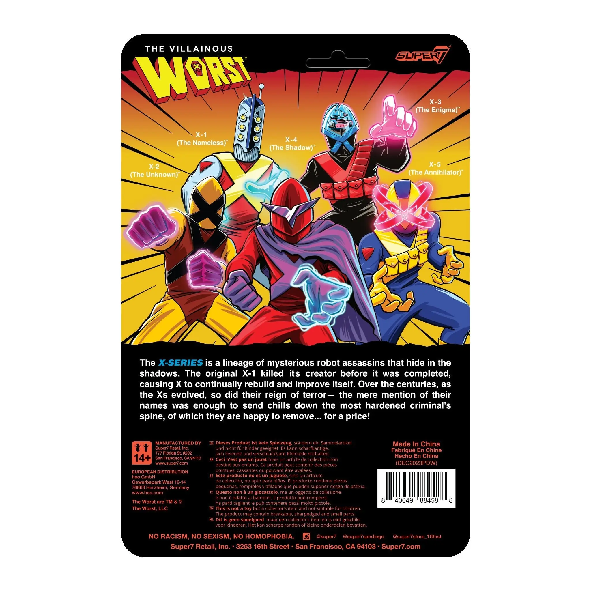 The Worst Reaction Figures Wave 05 (Mutant Team) -X5 (The Annihilator) - Image 5