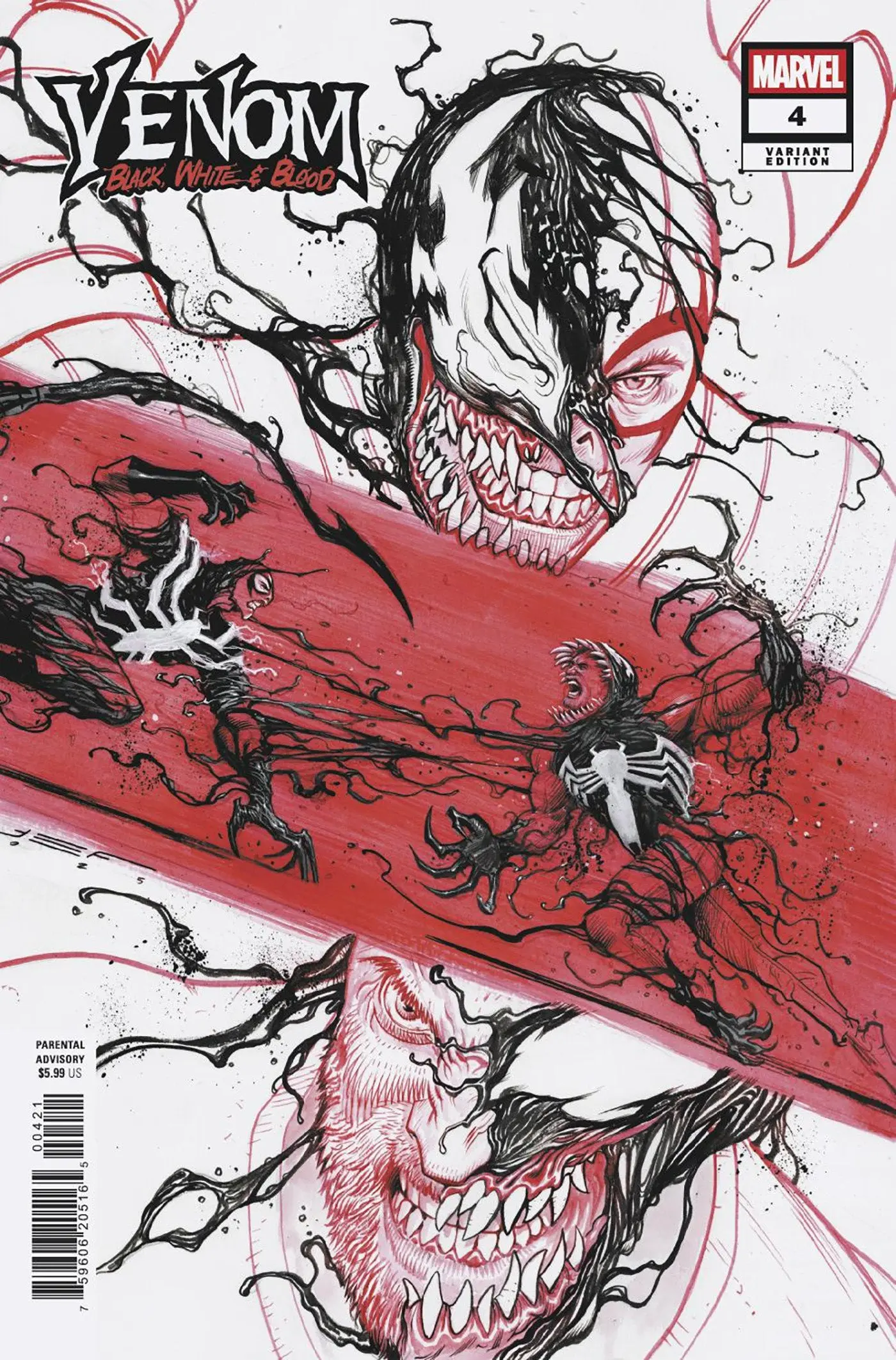 Venom: Black, White & Blood #4 - Image 3
